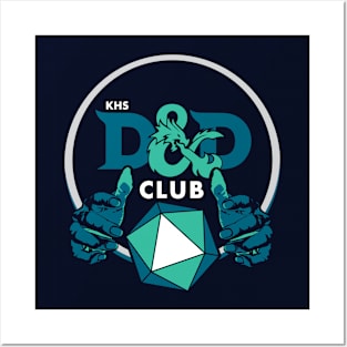 KHS D&D Club Emblem Posters and Art